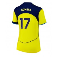 Stroje piłkarskie Tottenham Hotspur Cristian Romero #17 Koszulka Trzeciej dla damskie 2025-26 Krótki Rękaw